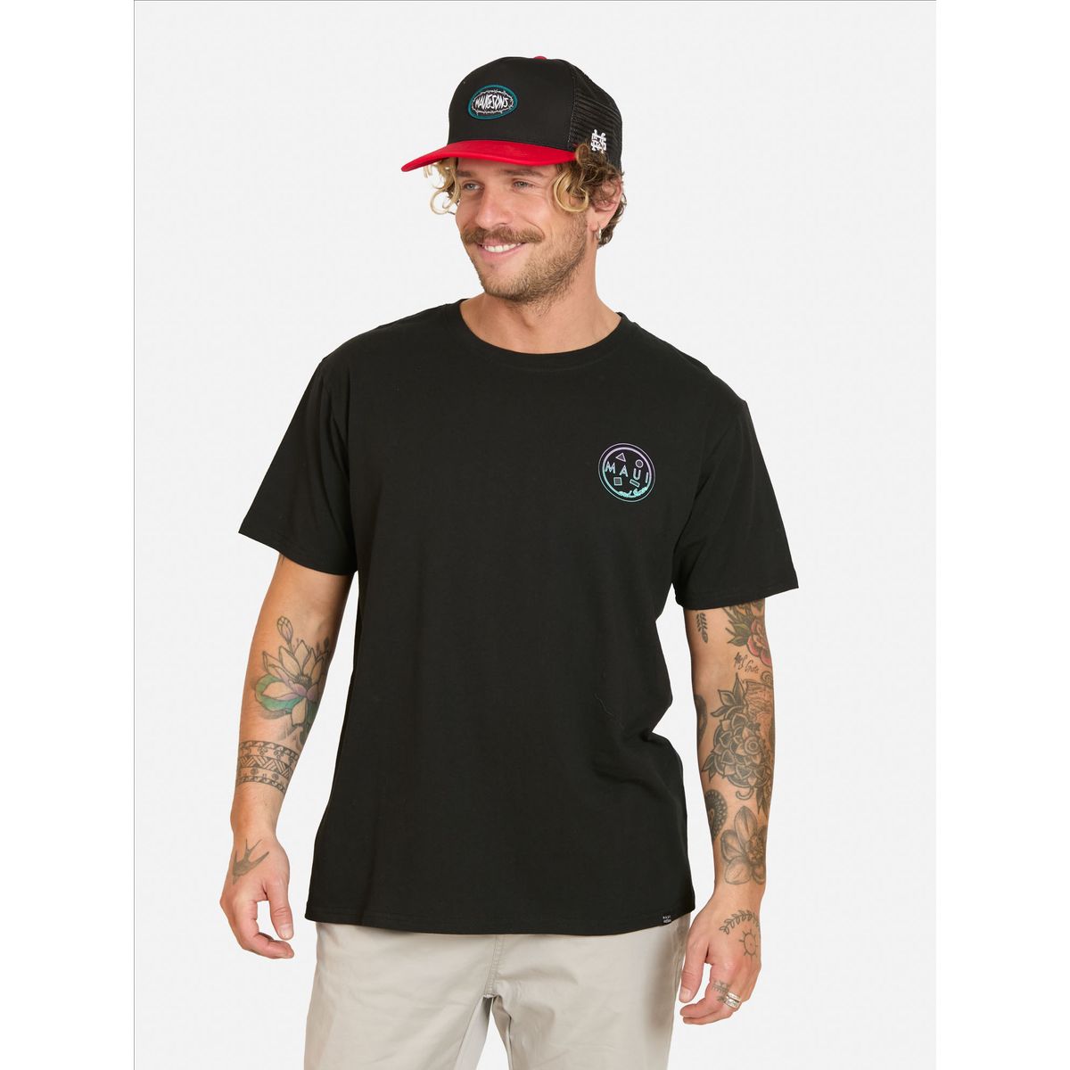 MAUI AND SONS - Pack Polera Jockey Lunaro Negro Hombre Maui And Sons