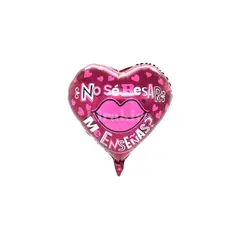 GENERICO - Globo Metalico 18 No Se Besar 50pcs