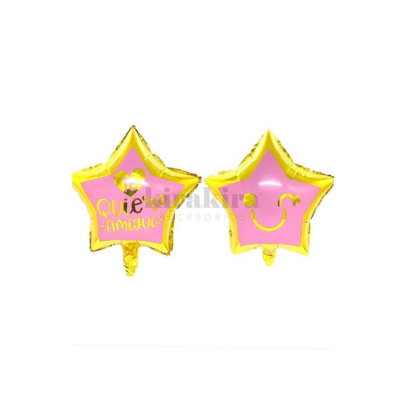 GENERICO - Globo Metalico 18 Te Quiero Amigui 50pcs