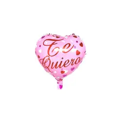 GENERICO - Globo Metalico 18' Te Quiero Pink 50 pcs