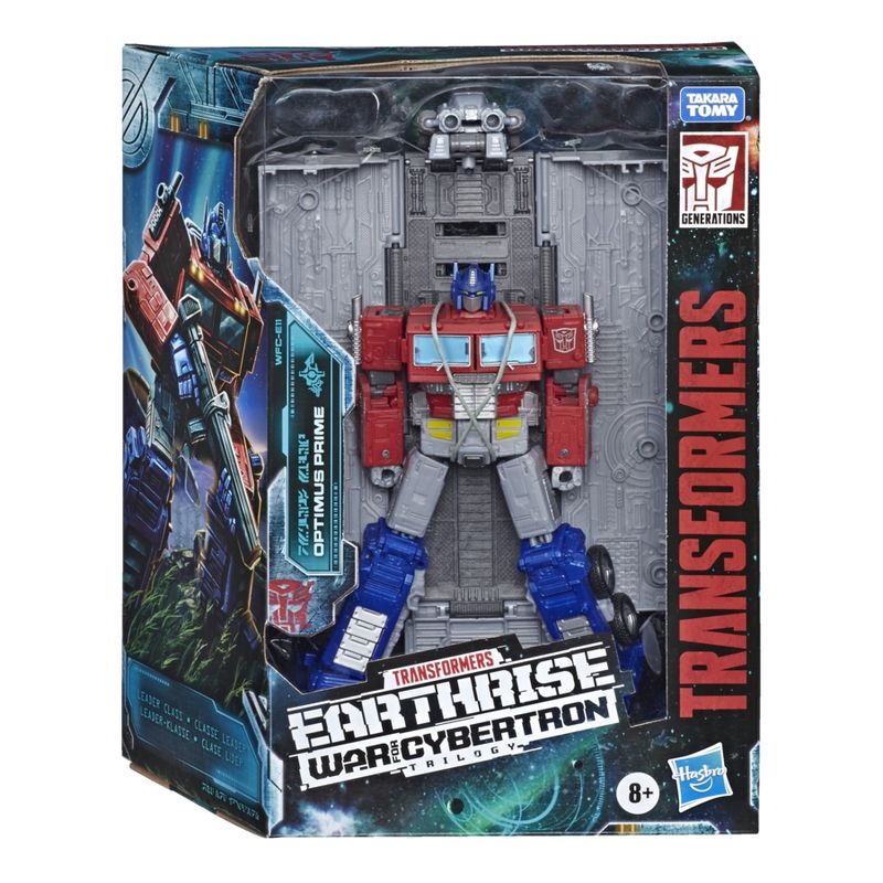 TRANSFORMERS - Figura De Acción Transformers Gen War For Cybertron E Leader Optimus Prime