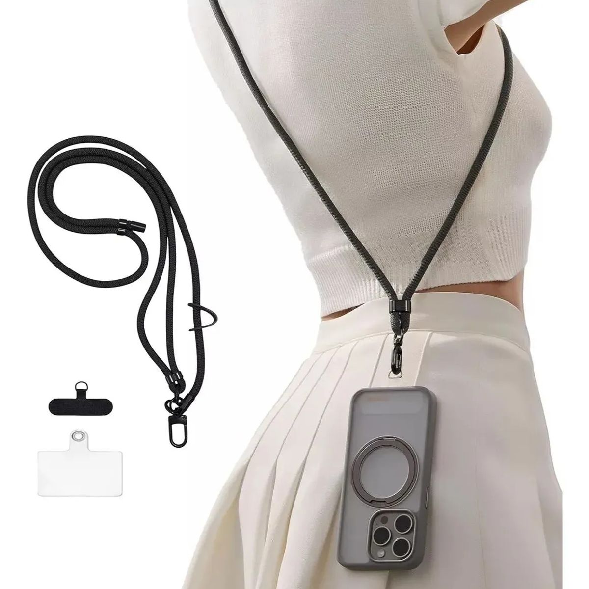 KUANGYE - Strap Colgante Ajustable Para Telefono Universal Seguridad