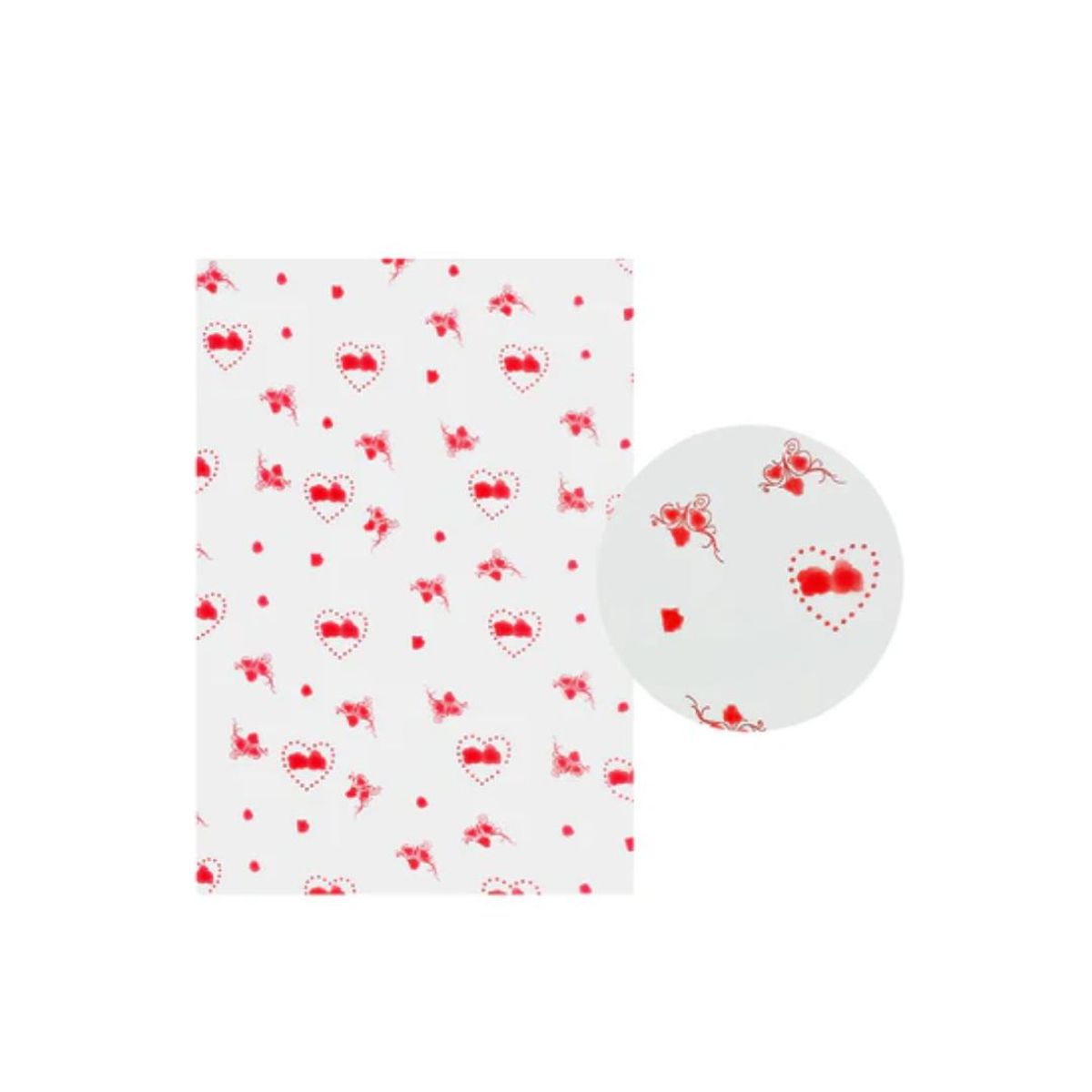 GENERICO - Papel Celofan Floreado 70 X 100 Cm 50 pcs