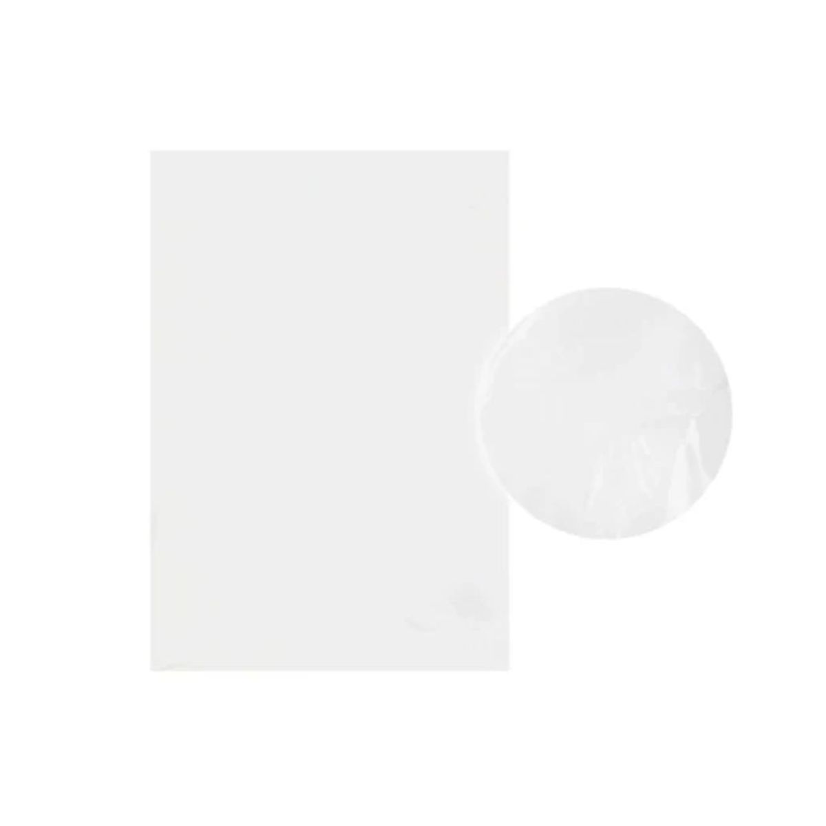 GENERICO - Papel Celofan Transparente 70 X 100 Cm 50 pcs