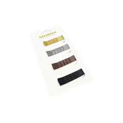 GENERICO - Pinch Liso Corto Metalizado 32 Piezas X 1 pcs