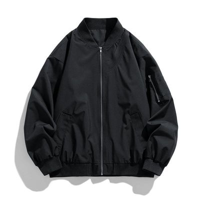 Imagen 1 del producto Chaqueta bomber para hombre-Negro