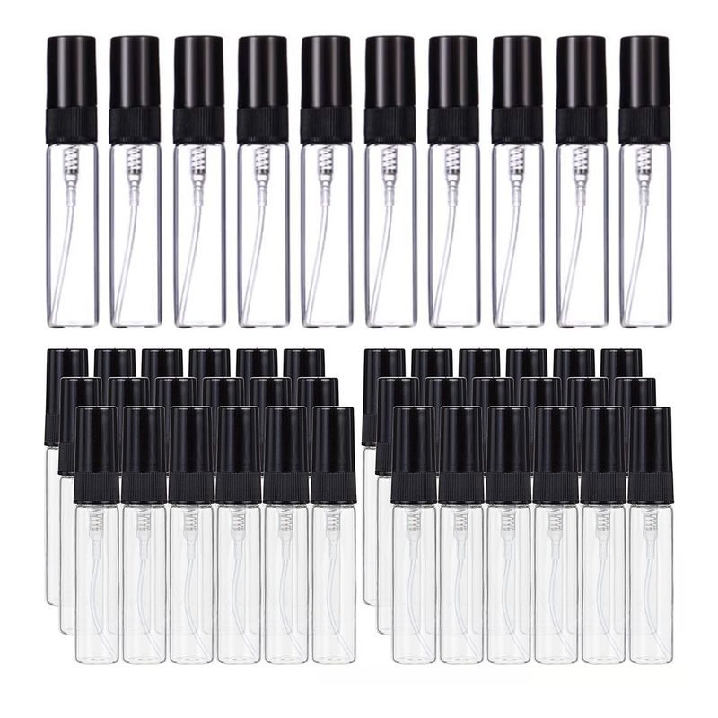 KINDA NICE - 50u Mini Botella Atomizador Perfume Liquidos Spay Recargable