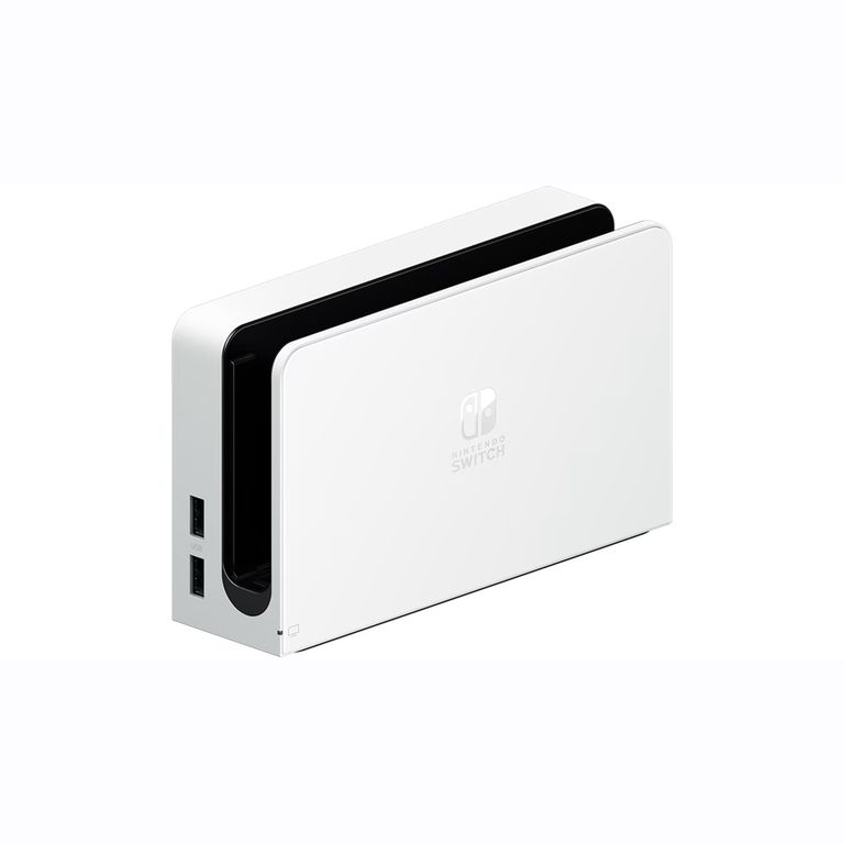 NINTENDO Switch OLED TV Dock extended Charging base Blanco Renovación