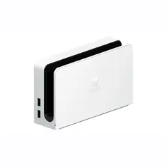 NINTENDO - Switch OLED TV Dock extended Charging base Blanco Renovación