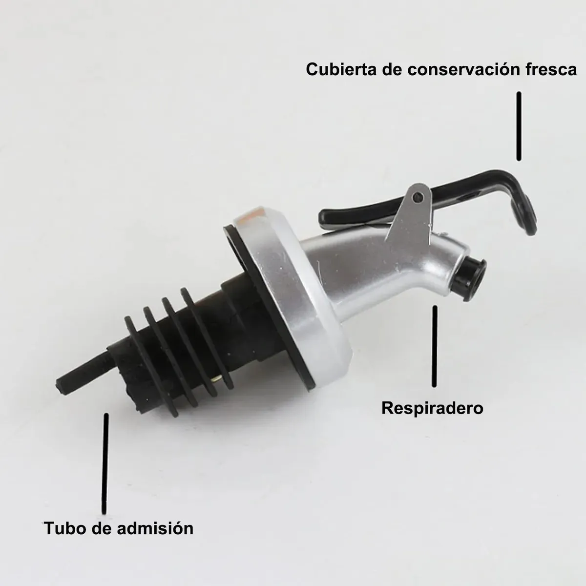 Especiero Condimentos De Madera 4 Frascos Cocina Organizador Madera, marca EVERSO - Foto 2