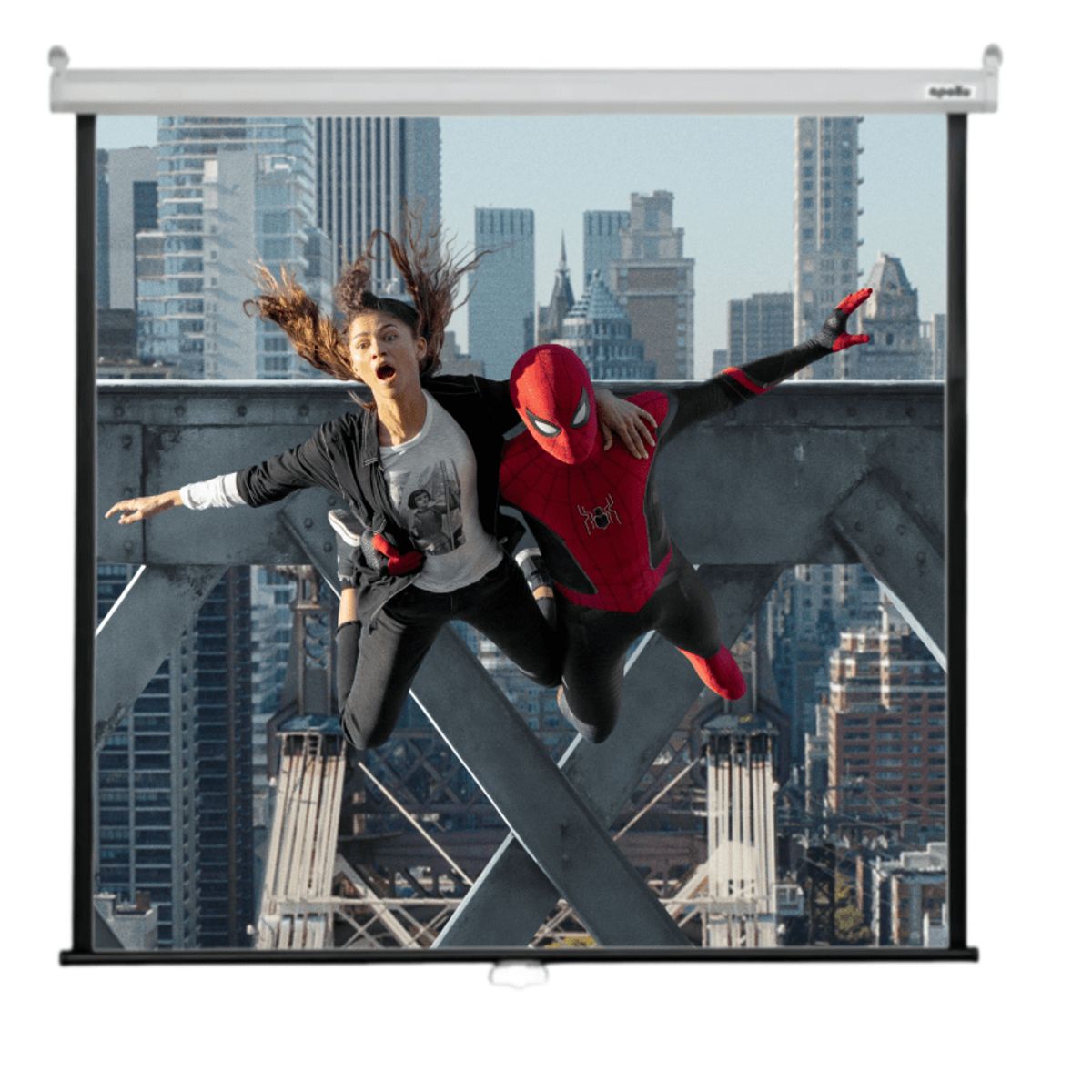 MALIK - Telon Mural 2.00mx1.50m 4:3 100 pulg. para V/sonic LS625W