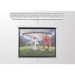 MALIK - Telon Mural 180x180 cm 1:1 100 pulg. para B/Epsn EB-E01