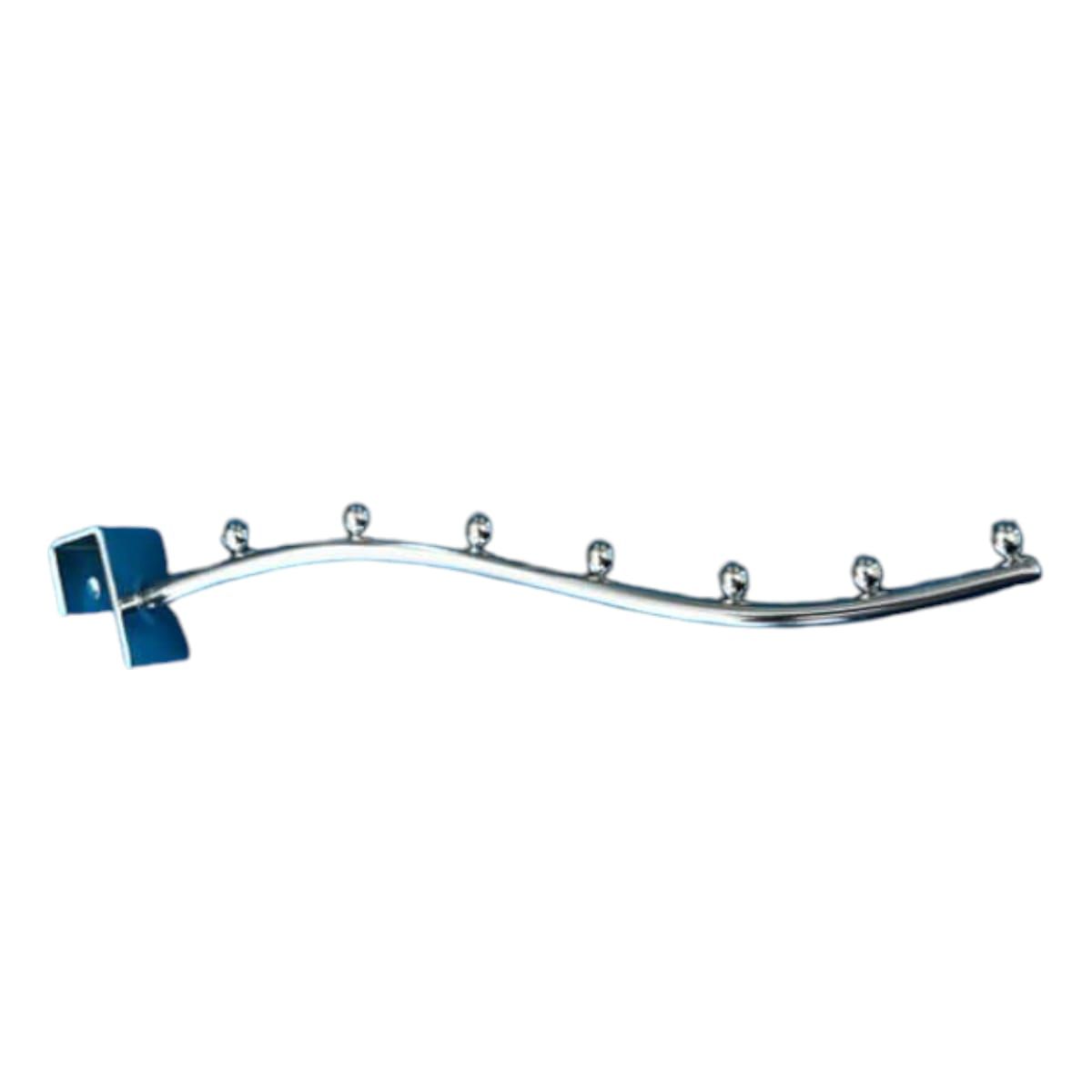 GENERICO - Pack 4 Ganchos de 7 Puntos para Barra 35cm Gms