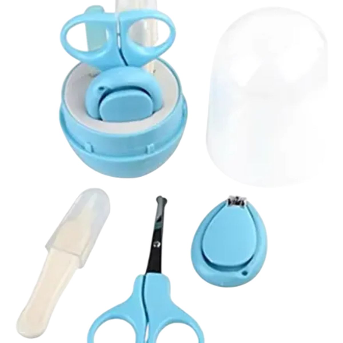 GENERICO - Set De Cuidado Para Bebés Higiene 4 En 1 Kit Bebé Corta Uñas