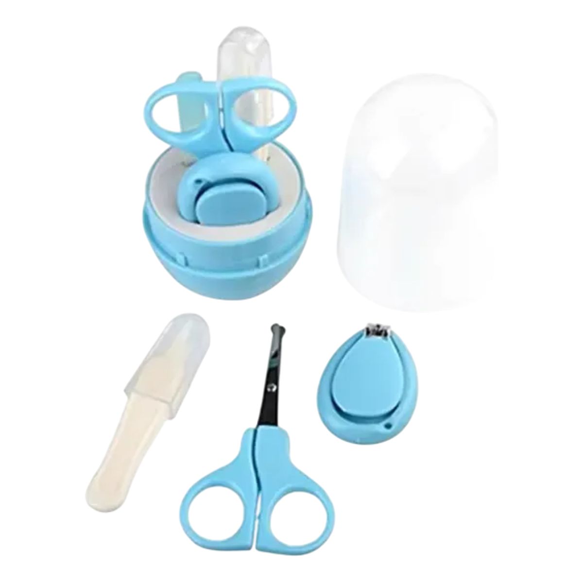 GENERICO - Set De Cuidado Para Bebés Higiene 4 En 1 Kit Bebé Corta Uñas
