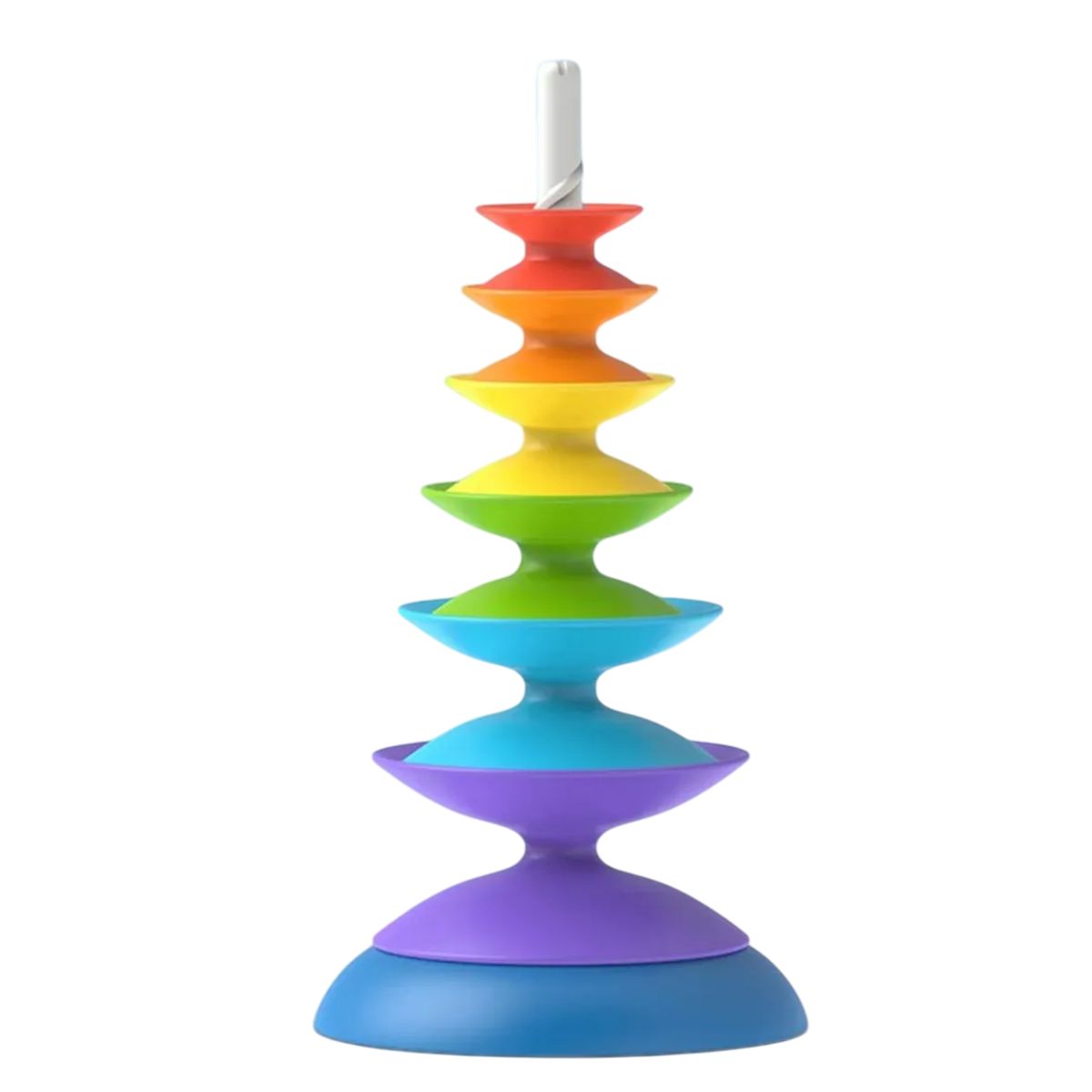 GENERICO - Torre De Anillos Giratoria Encaje Para Apilar