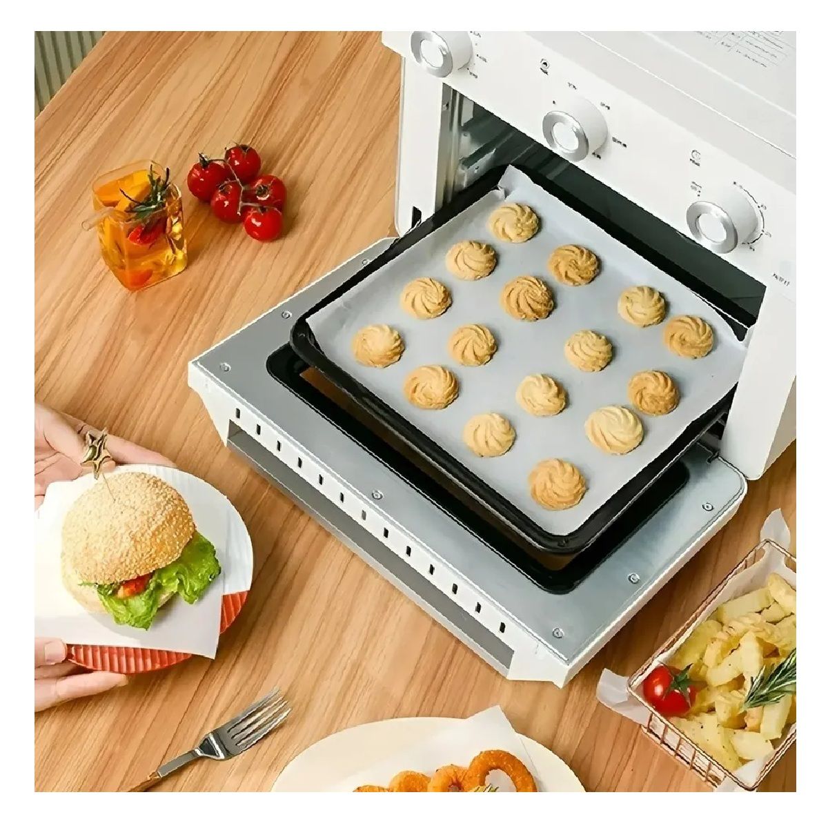 PASTELERIUSCL - Rollo Papel Mantequilla Papel Mantequilla Cocina Papel 15mt Papel Antigrasa Papel Para Hornear Rollo