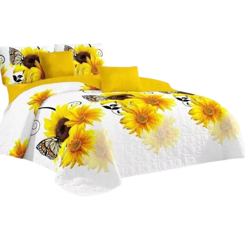 GENERICO - Cobertor Quilt De Verano Cubrecama 2 Plazas Colcha 230x250cm GS