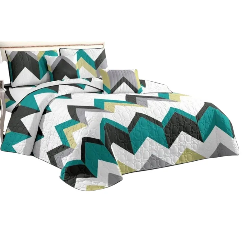 GENERICO - Cobertor Quilt De Verano Cubrecama 2 Plazas Colcha 230x250cm GS