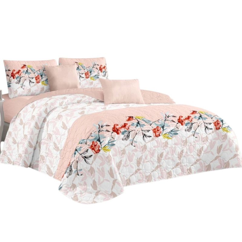 GENERICO - Cobertor Quilt De Verano Cubrecama King Colcha 250x270cm GS