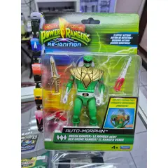 IMEXPORTA - Figura Power Rangers Mighty Auto-morphin 15cm Con Accesorios VERDE