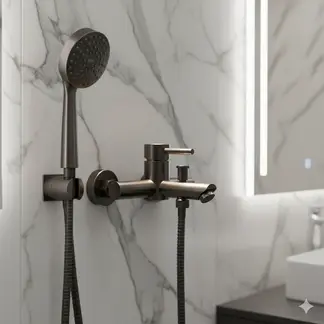 STRETTO - Monomando Llave Grifo Para Tina Ducha Fiorenzo Marca