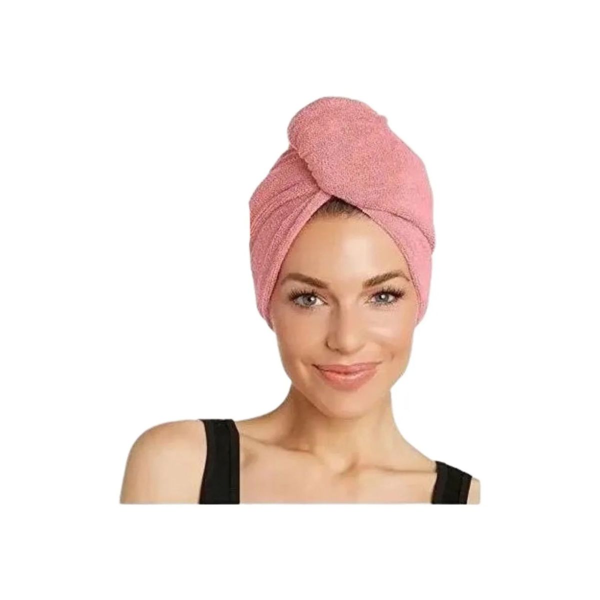 GENERICO - Toalla Gorro Turbante Microfibra Seca Pelo Para Cabello