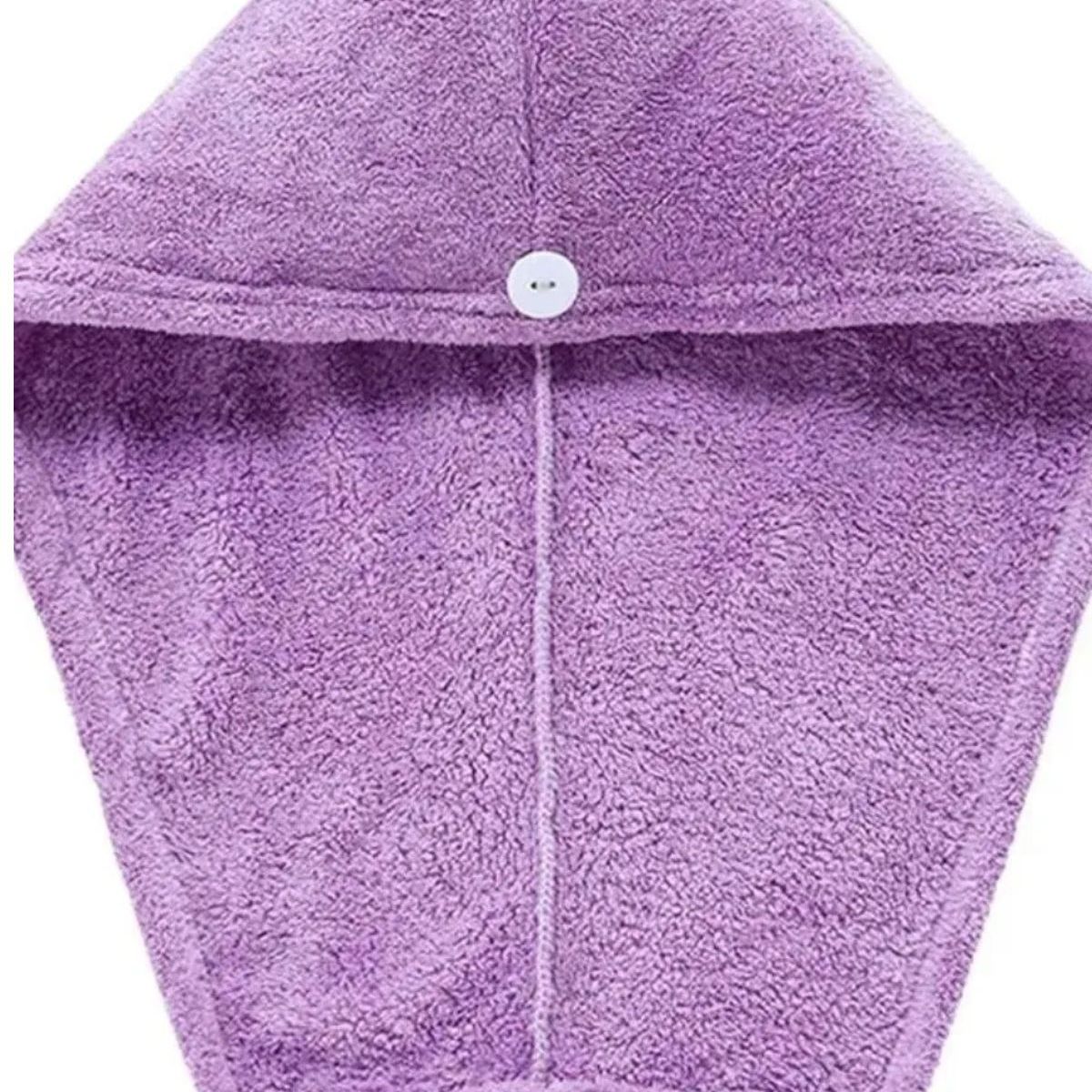 GENERICO - Toalla Gorro Turbante Microfibra Seca Pelo Para Cabello