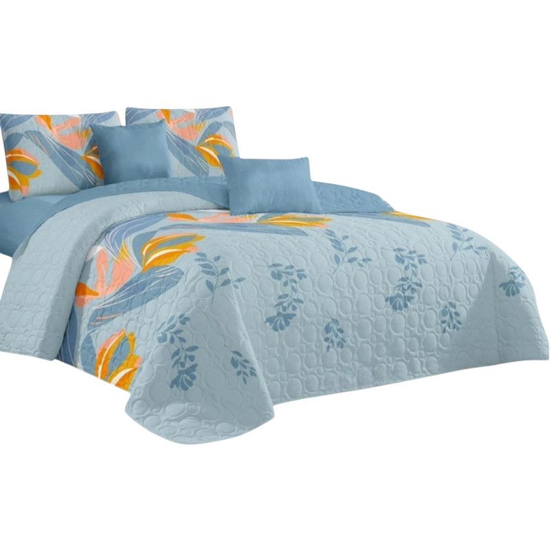 GENERICO - Cobertor Quilt De Verano Cubrecama 2 Plazas Colcha 230x250cm GS