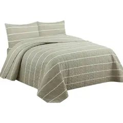 GENERICO - Cobertor Quilt De Verano Cubrecama 2 Plazas Colcha 230x250cm GS