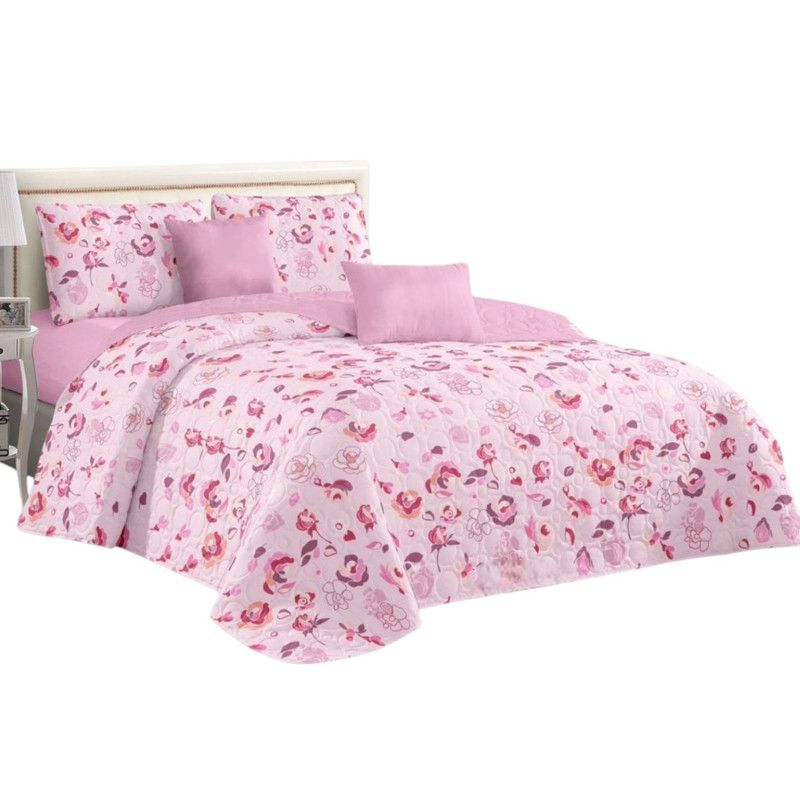 GENERICO - Cobertor Quilt De Verano Cubrecama King Colcha 250x270cm GS