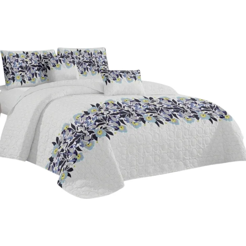 GENERICO - Cobertor Quilt De Verano Cubrecama King Colcha 250x270cm GS