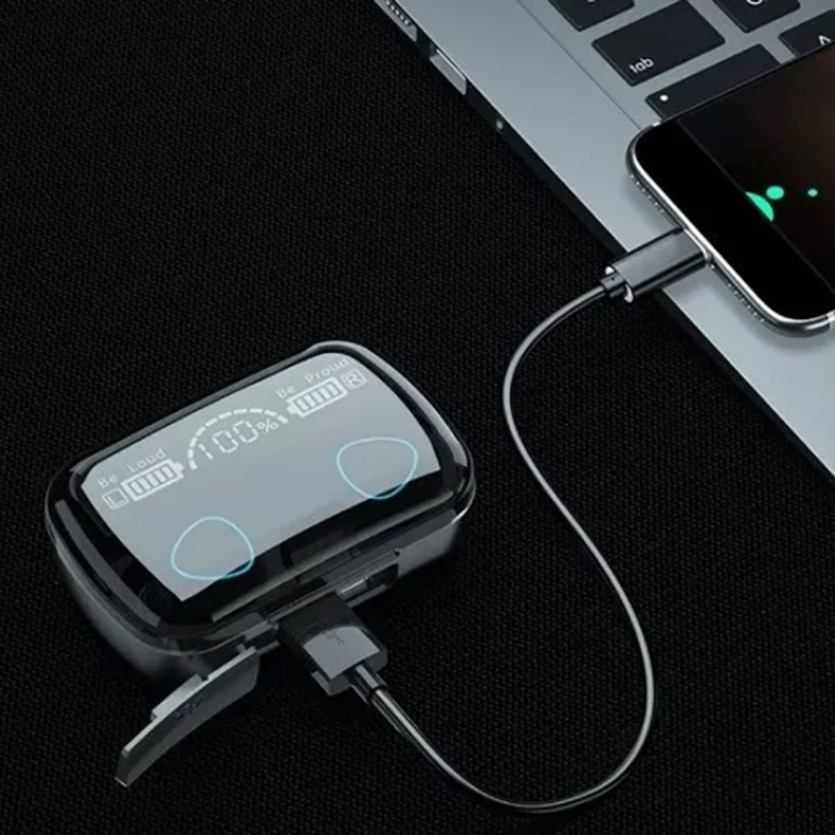 GENERICO - Audífonos M10 V53 Inalámbricos Bluetooth Power Bank