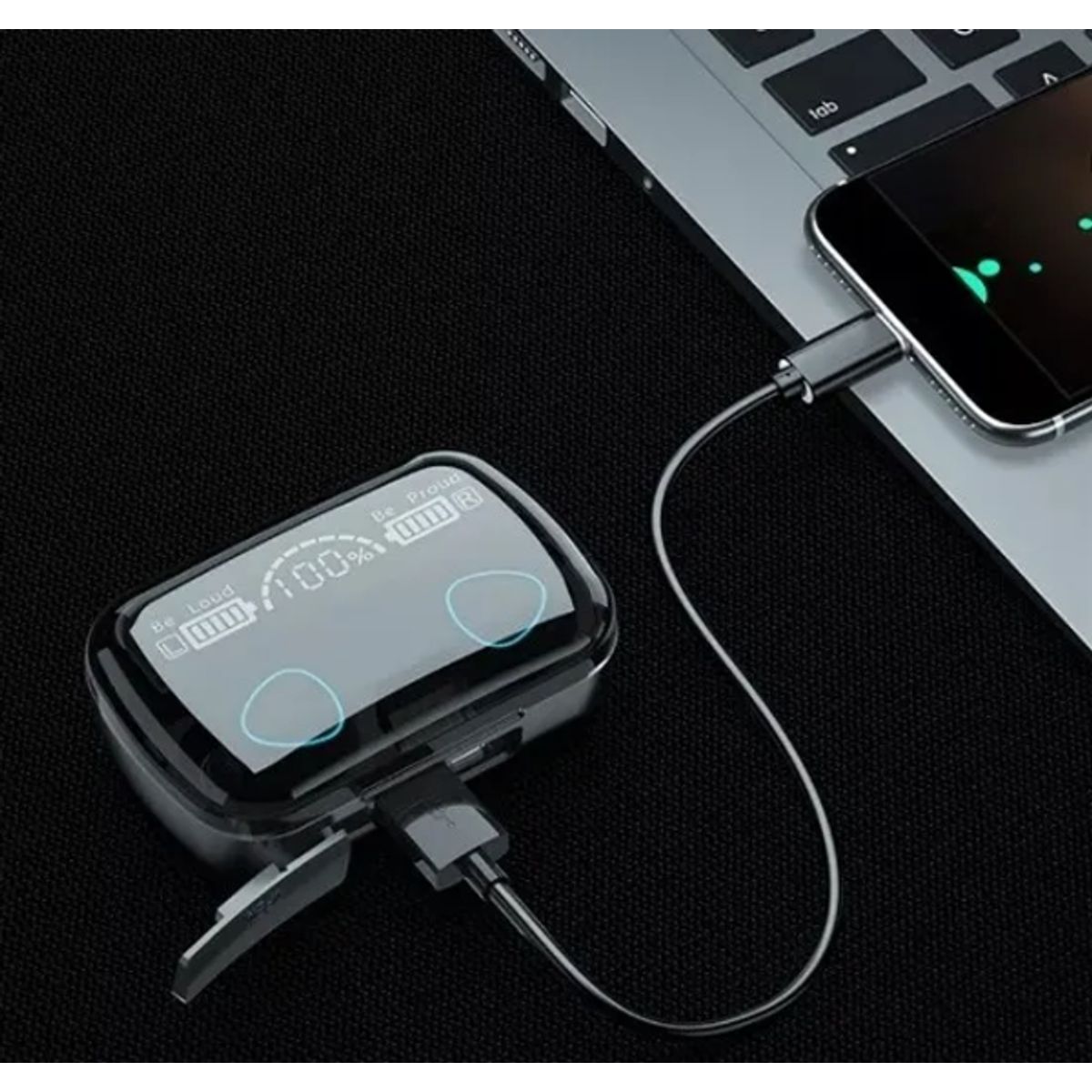 GENERICO - Audífonos M10 V53 Inalámbricos Bluetooth Power Bank