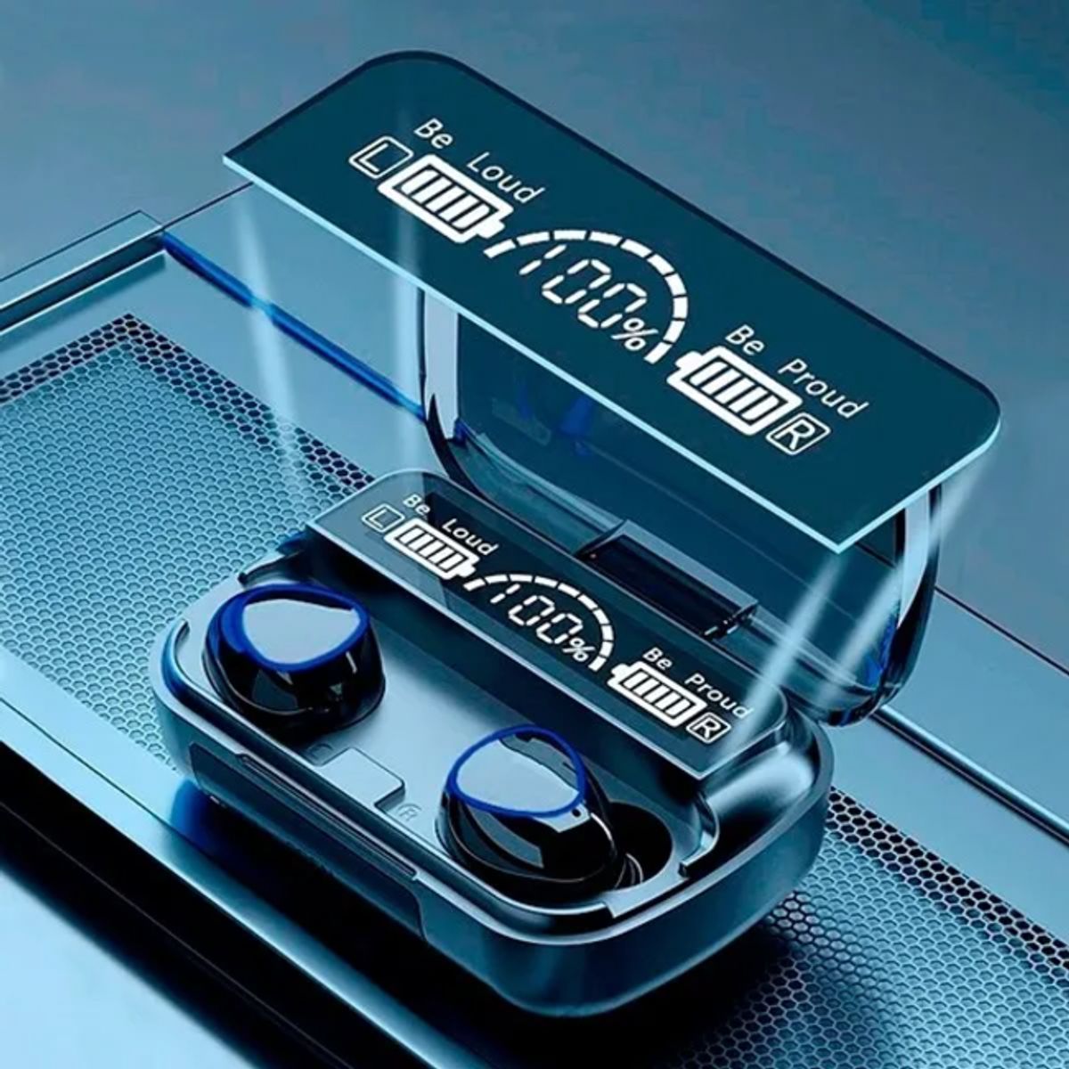 GENERICO - Audífonos M10 V53 Inalámbricos Bluetooth Power Bank