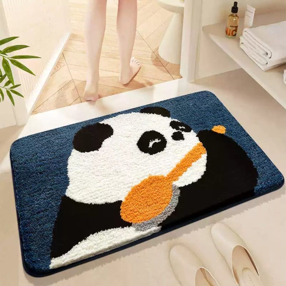 GENERICO - Tapete Decorativo para Entrada 50x80cm Diseño Mascotas