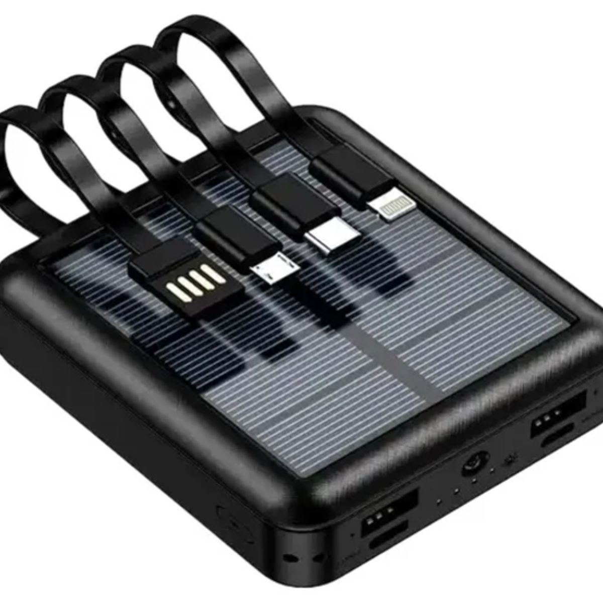 GENERICO - Bateria Portatil Externa 10.000 Mah 2 Usb Solar