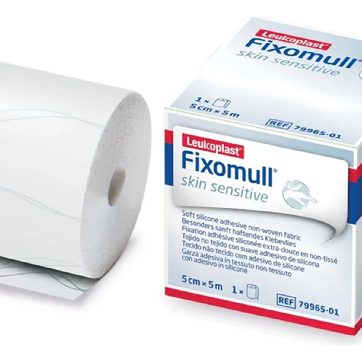 LEUKOPLAST - Venda Adhesiva Fixomull Skin Sensitive 5cm X 5mtrs Heridas