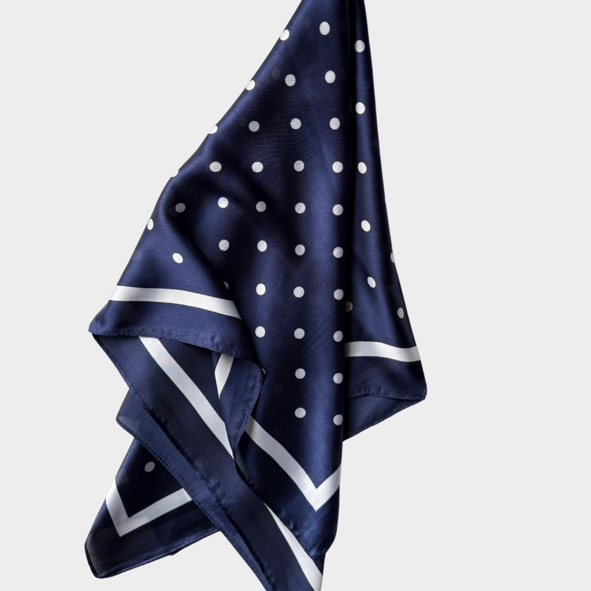 ECLIPSE - Pañuelo Emilia Satinado Azul Eclipse