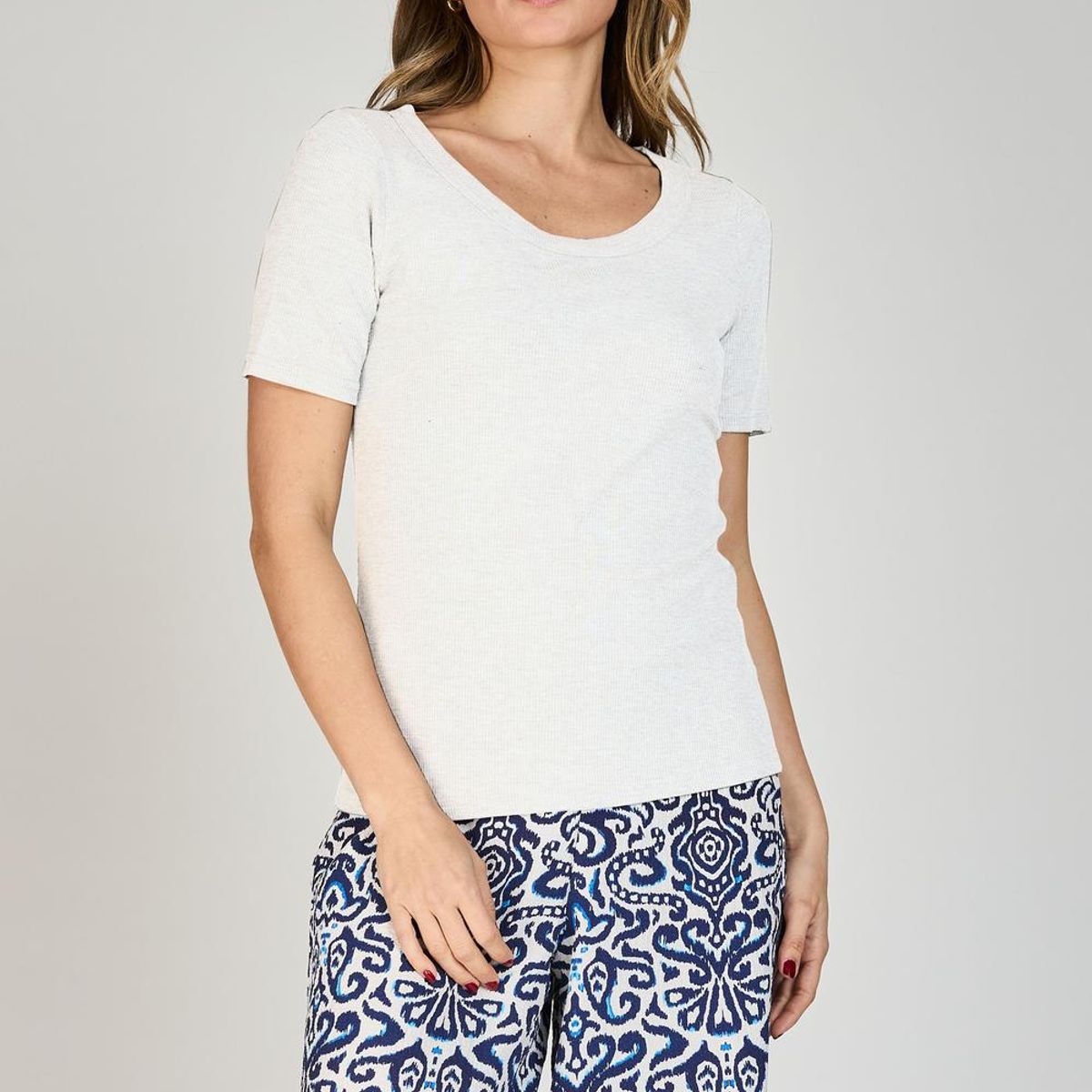 ECLIPSE - Polera Ceci Acanalada Eclipse