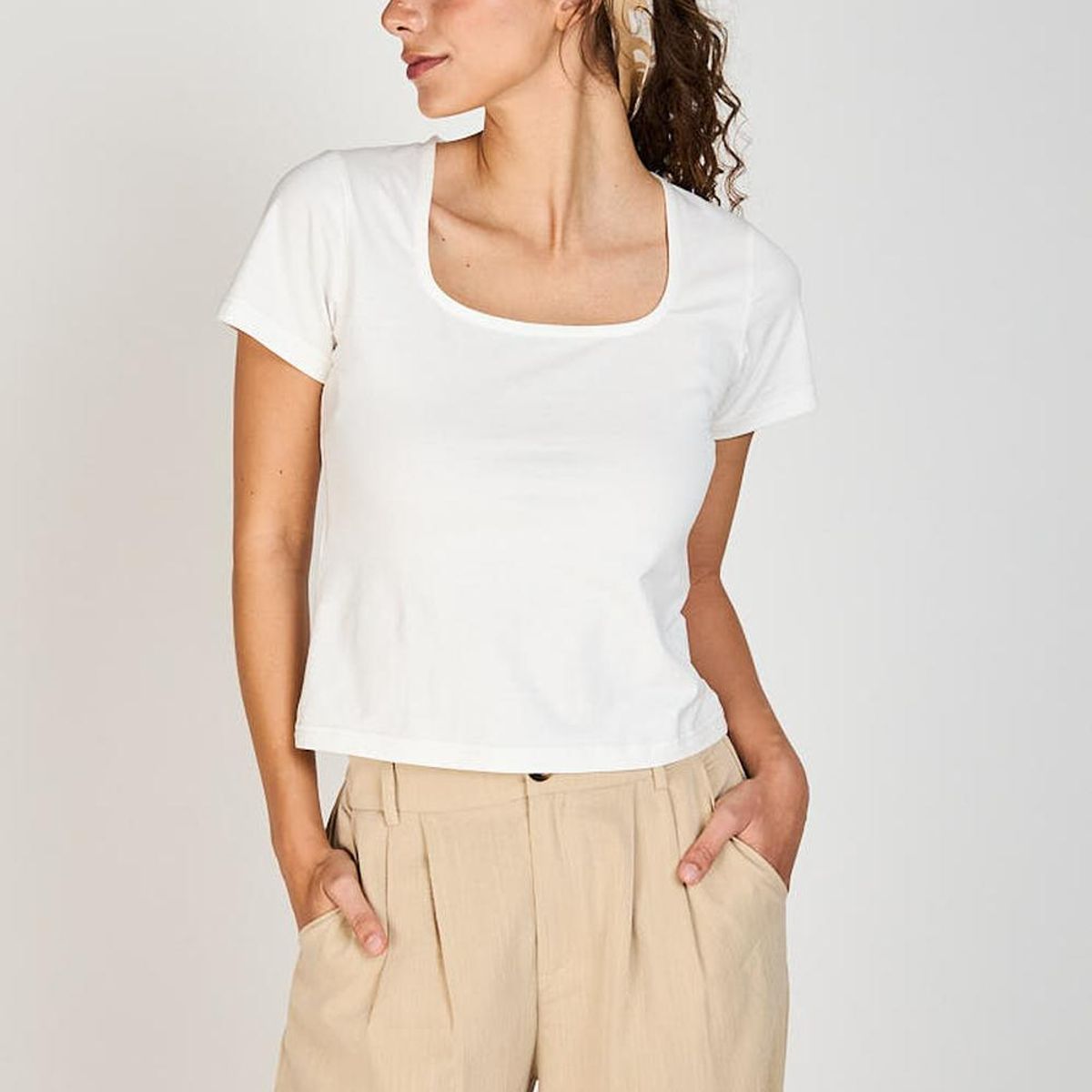 ECLIPSE - Polera Escote Cuadrado Amelia Eclipse