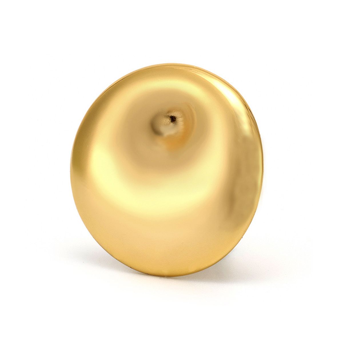 LUX JOYAS - Anillo Baño Oro Amarillo 18k Circle Circle