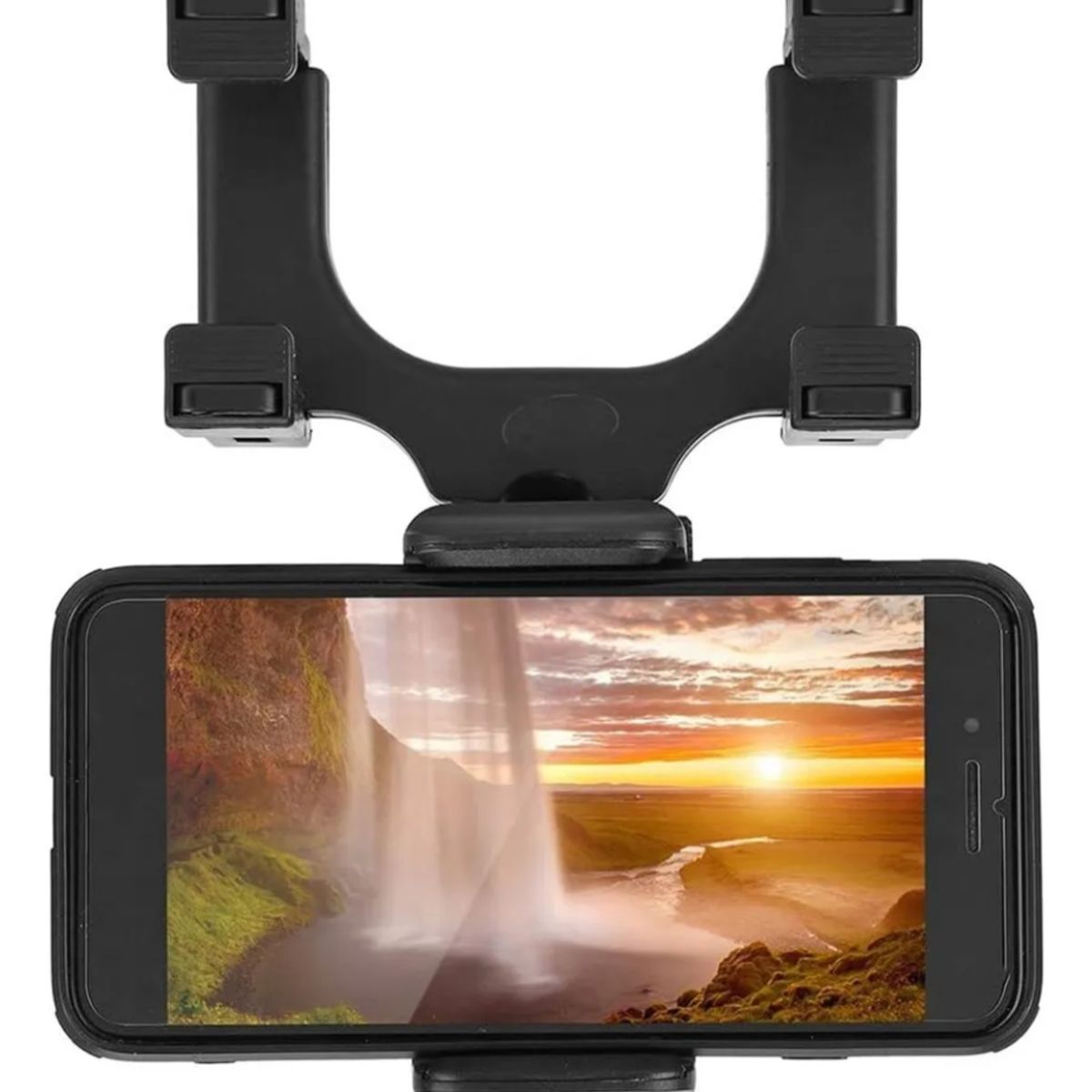 GENERICO - Porta Celular Para Auto Soporte Retrovisor Porta Teléfono