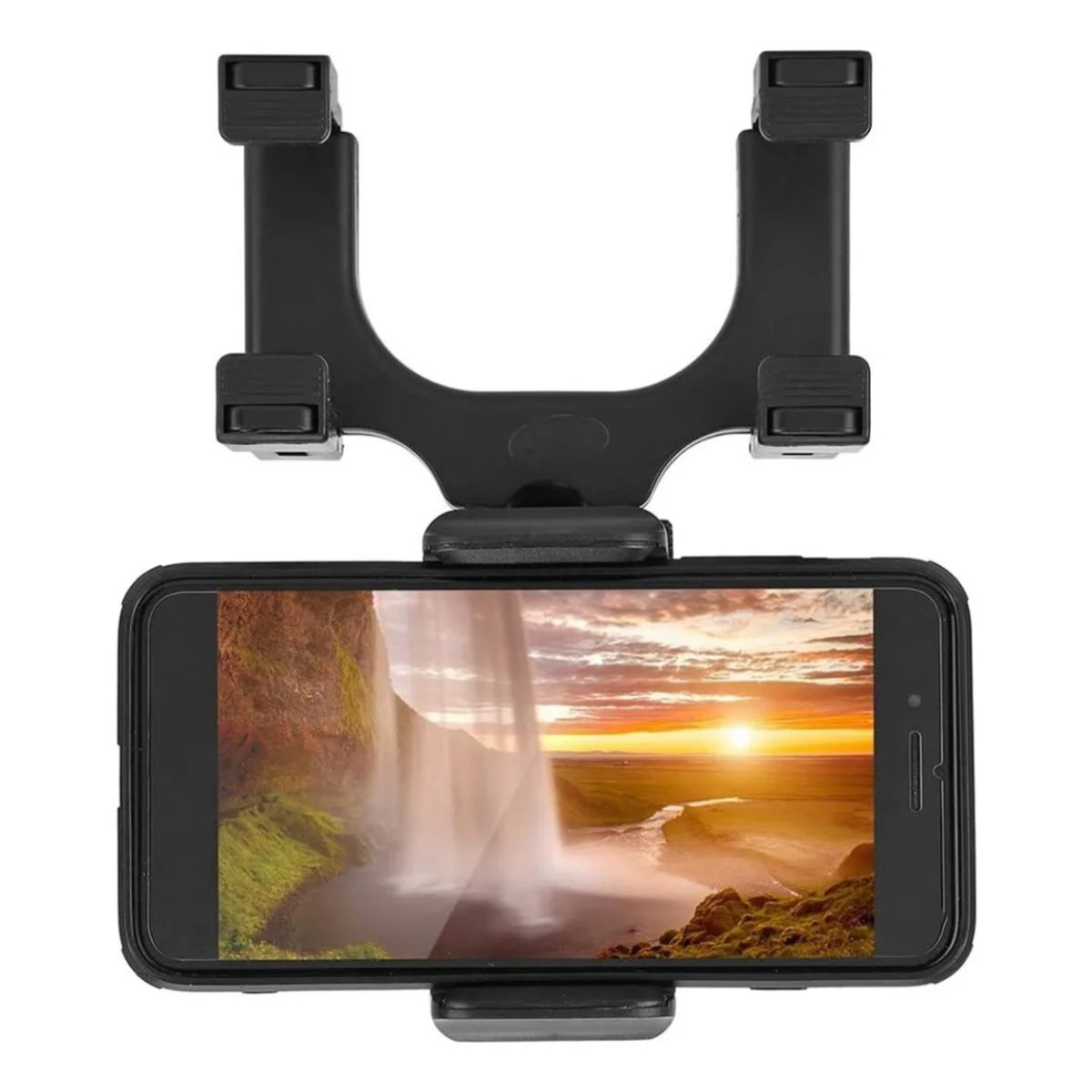 GENERICO - Porta Celular Para Auto Soporte Retrovisor Porta Teléfono