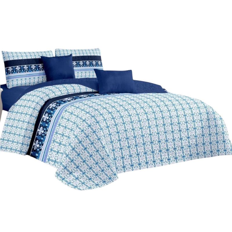 GENERICO - Cobertor Quilt De Verano Cubrecama King Colcha 250x270cm GS