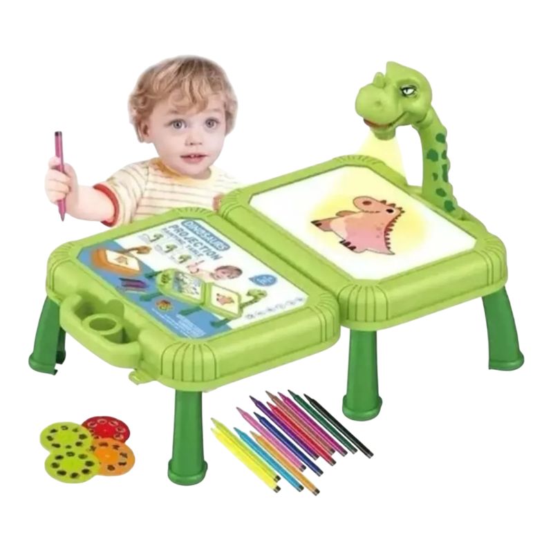 GENERICO - Mesa De Dibujo Didáctica Con Proyector Infantil