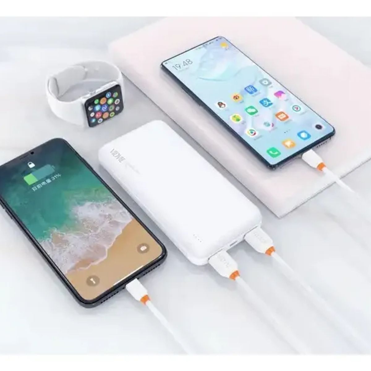 GENERICO - Cargador Portátil Power Bank Vidvie 10000mah