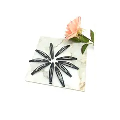 GENERICO - Pinch Tic Tac Pescado 8 Cm Negro 1 Unidad