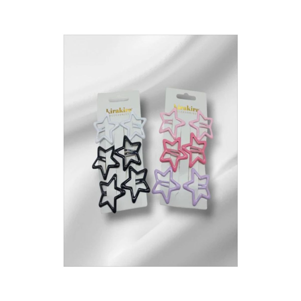 GENERICO - Pinch Tictac 4 CM Estrella X 6 Unidades