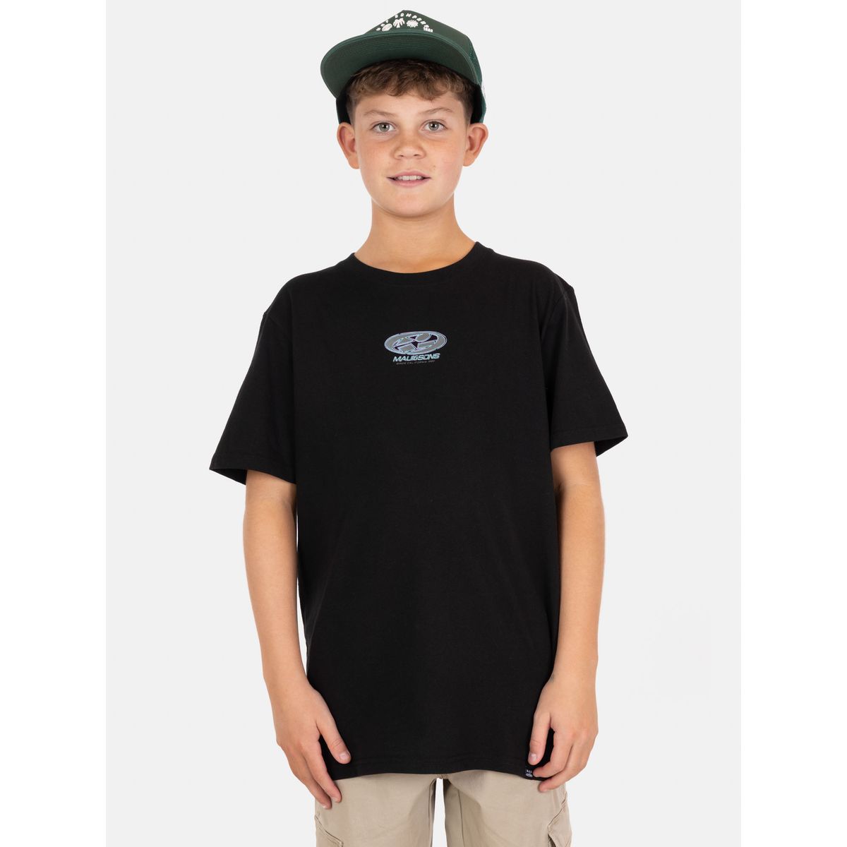 MAUI AND SONS - Pack Polera Jockey Brisur Negro Infantil Maui And Sons